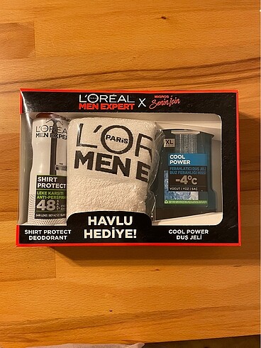 Loreal men deodorant+duş jeli ve 1 adet uhu patafix