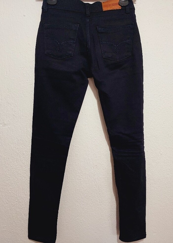 Lacivert pantolon - Görsel 4