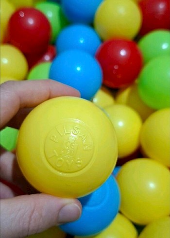 Renkli Plastik Oyun Topları 1000 [ Bin Adet ] - Görsel 2