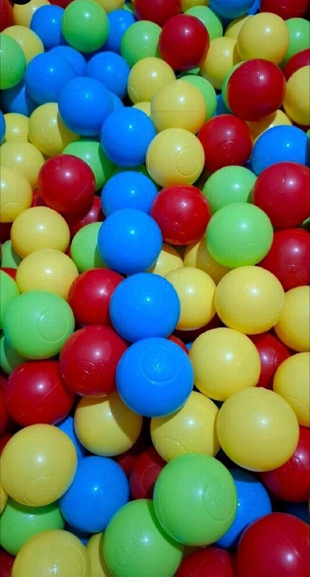 Renkli Plastik Oyun Topları 1000 [ Bin Adet ] - Görsel 3