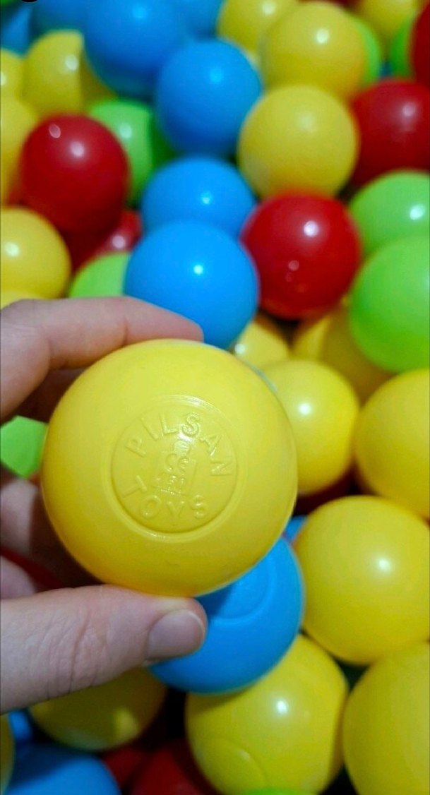 Renkli Plastik Oyun Topları 1000 [ Bin Adet ] - Görsel 2