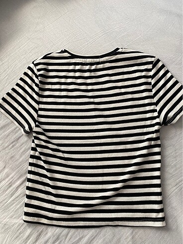 Stradivarius Çizgili stradivarius crop