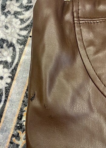 Kahverengi Deri Büstiyer - Görsel 4