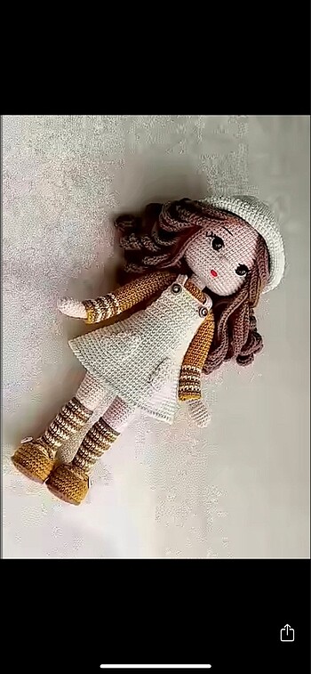 Amigurumi örgü bebek