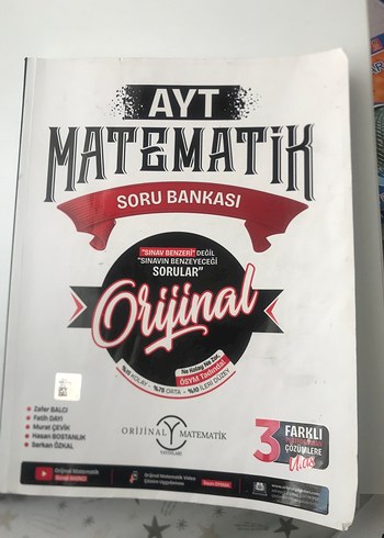 Orijinal AYT Matematik Soru Bankası