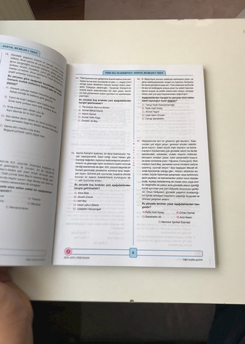 AYT Alan Yeterlilik Testleri Çıkmış Sorular Kitabı