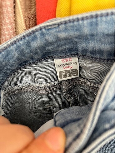 LC Waikiki LCW marka kız bebek jean kot pantolon