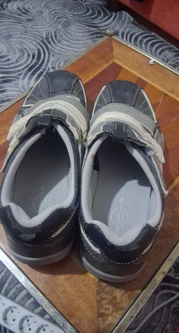 Gri Erkek  Spor Ayakkabı Tokalı - Görsel 3