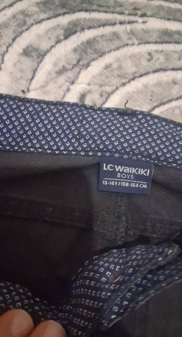 Gri Erkek Denim Pantolon Regular Fit - Görsel 3