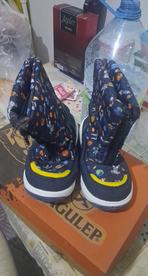 Erkek Çocuk Çok Renkli Baskılı Kauçuk Bot - Görsel 4