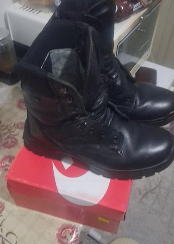 Siyah Tokalı Biker Erkek Bot - Görsel 2