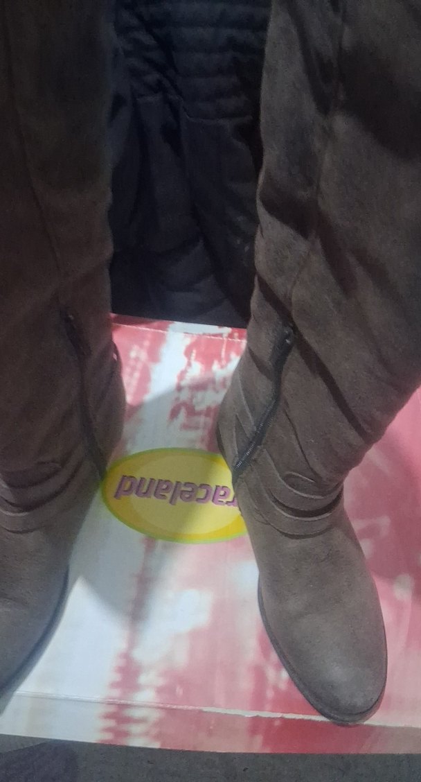 Kahverengi Tokalı Kadın Dizüstü Çizme.boy 38 en 25 - Görsel 3