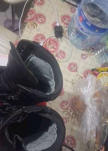 Tokalı Siyah Erkek Biker Botları - Görsel 4