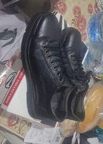 Siyah Erkek Bağcıklı Günlük  Ayakkabı - Görsel 3