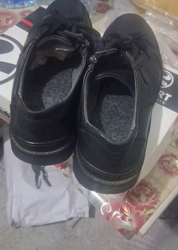 Siyah Erkek Bağcıklı Günlük  Ayakkabı - Görsel 4