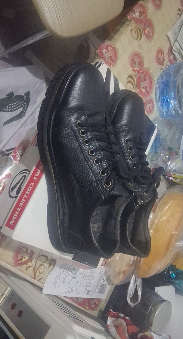 Siyah Erkek Bağcıklı Günlük  Ayakkabı - Görsel 3