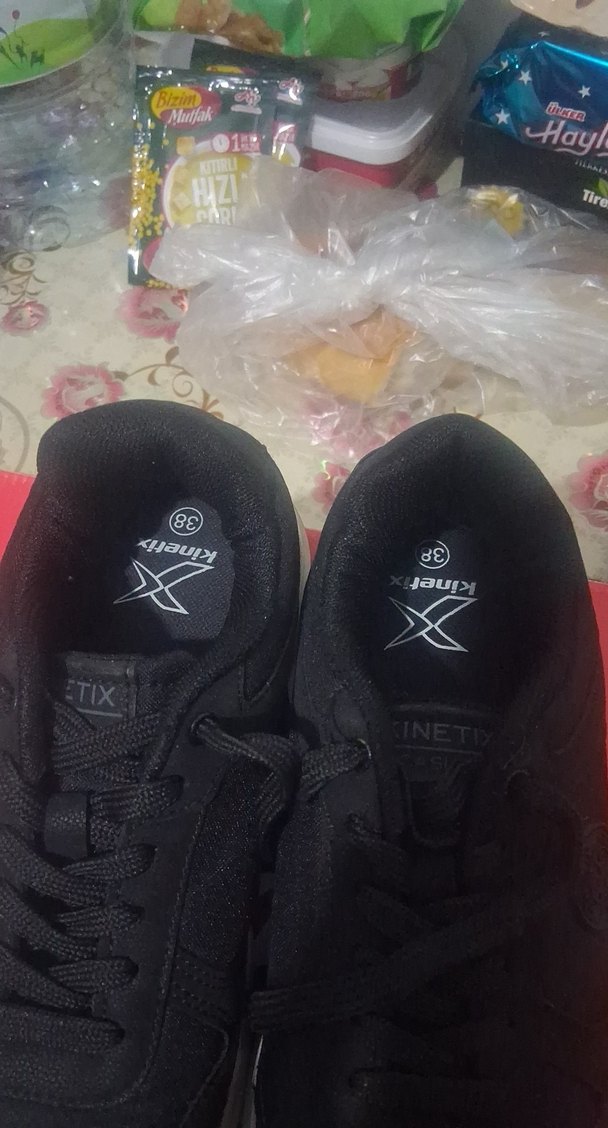 Siyah Kadın Spor Ayakkabı kinetix - Görsel 2