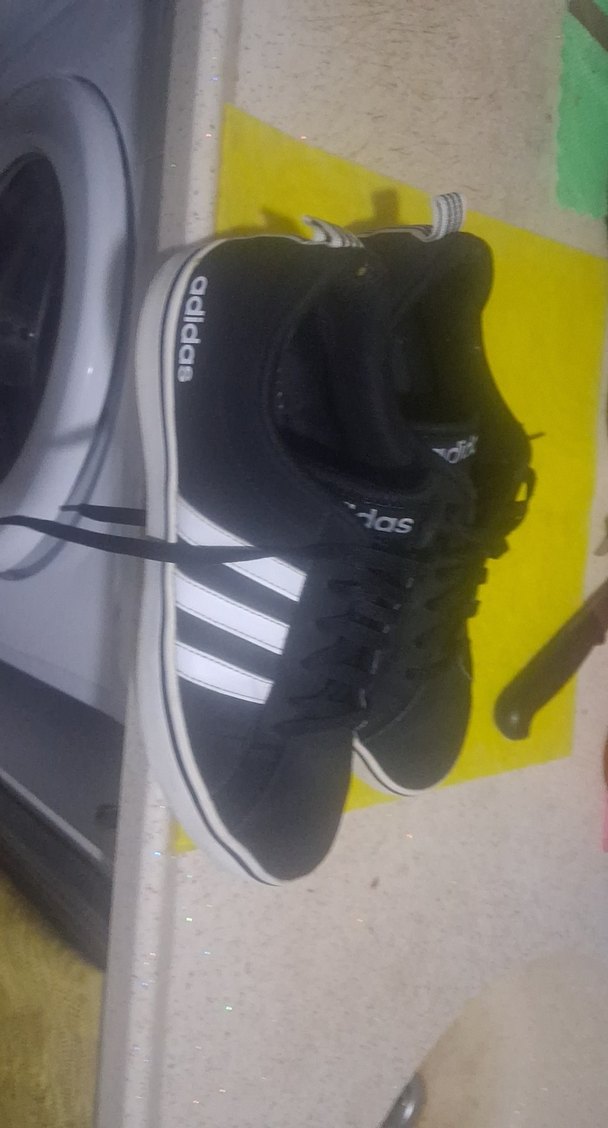 Siyah Gri Çizgili Erkek Spor Ayakkabı - Görsel 2