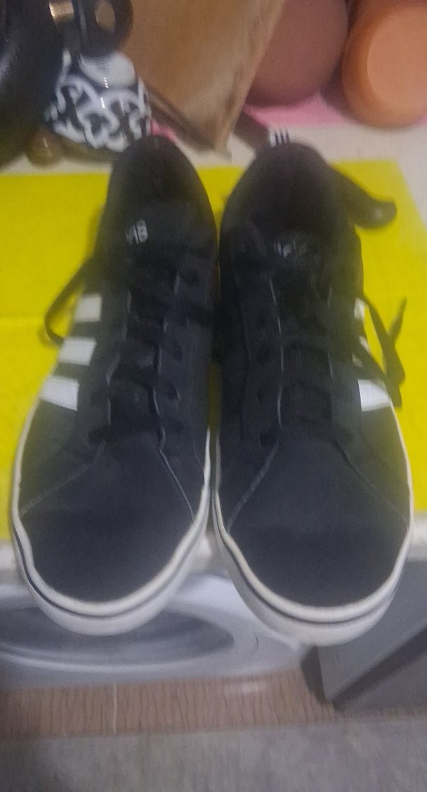 Siyah Gri Çizgili Erkek Spor Ayakkabı - Görsel 5