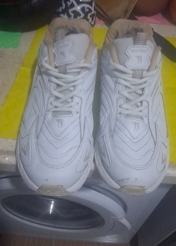 Beyaz Bağcıklı erkek Spor Ayakkabı - Görsel 6