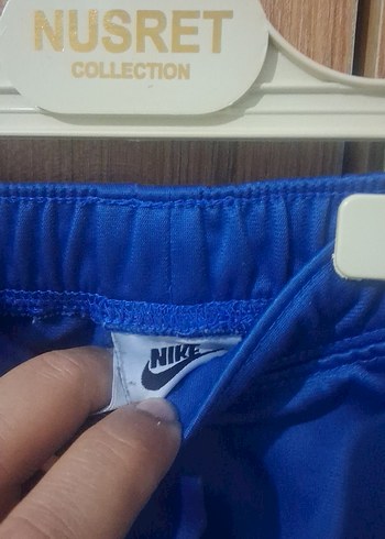 Mavi Bebek Eşofman Takımı Velcro Detaylı - Görsel 4