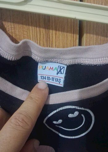 Kızlar için Pembe Baskılı Pamuklu Eşofman Takımı - Görsel 3