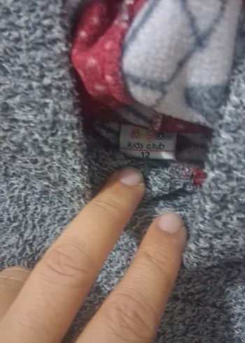 Erkek Çocuk Gri Desenli Rahat Eşofman Takımı - Görsel 4