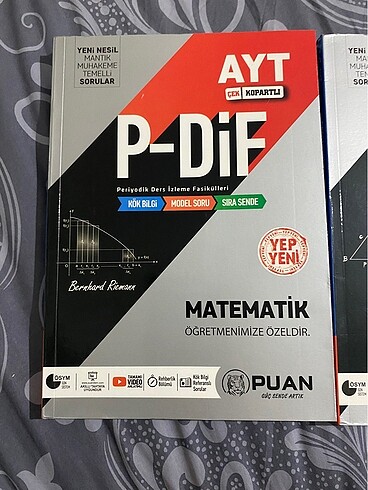  PUAN yayınları tyt ayt geometri ve ayt matematik