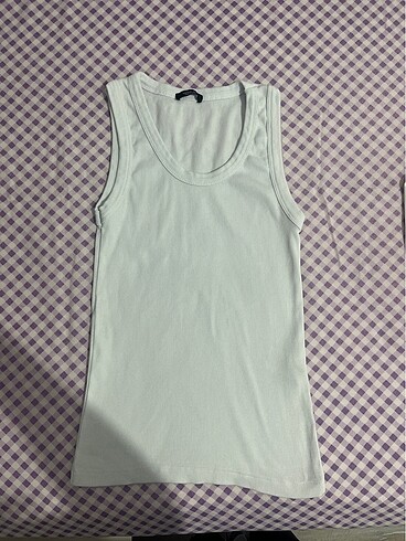 MASSIMO DUTTI BEYAZ ATLET