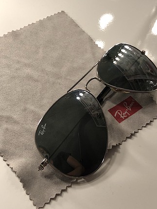 Rayban aynalı cam güneş gözlüğü