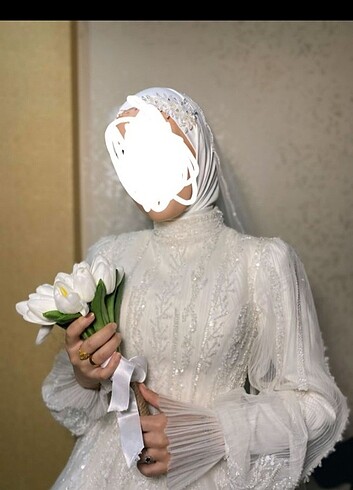 Helen. tesettür gelinlik 