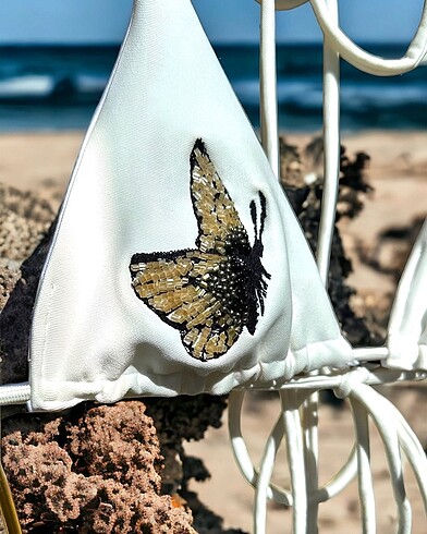 Tasarımcı Kelebek Bikini Takımı