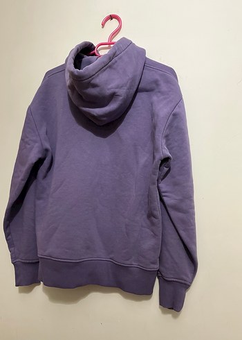 s Beden Unisex Mor Kapüşonlu Sweatshirt