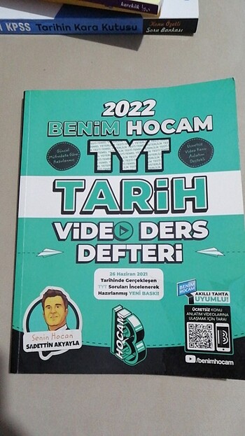 Benim hocam tyt tarih video ders defter