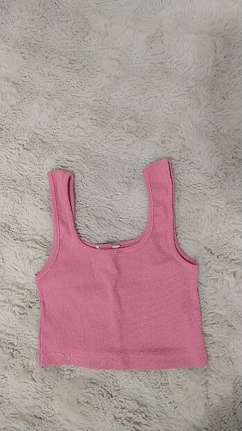pembe askılı crop