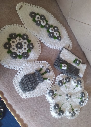 Pembe Beyaz Çiçekli Banyo Süngeri - Görsel 8