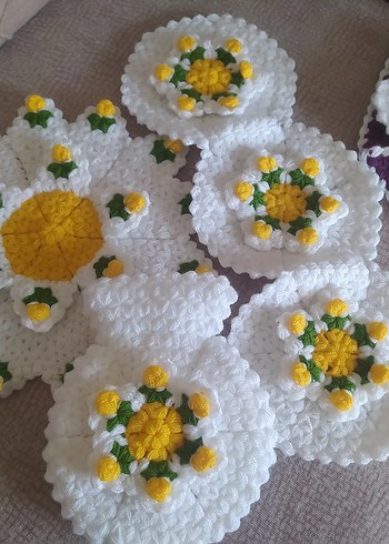 Pembe Beyaz Çiçekli Banyo Süngeri - Görsel 2