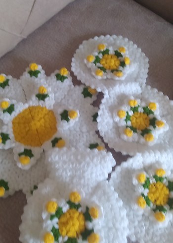 Pembe Beyaz Çiçekli Banyo Süngeri - Görsel 9