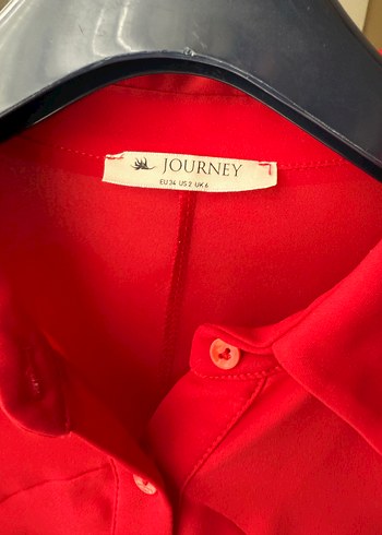 Journey Canli Kirmizi Journey Gomlek