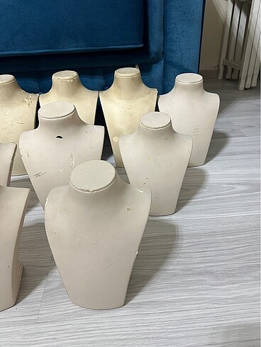 Beden ten rengi Renk Takı vitrin mankeni takı kolye standı