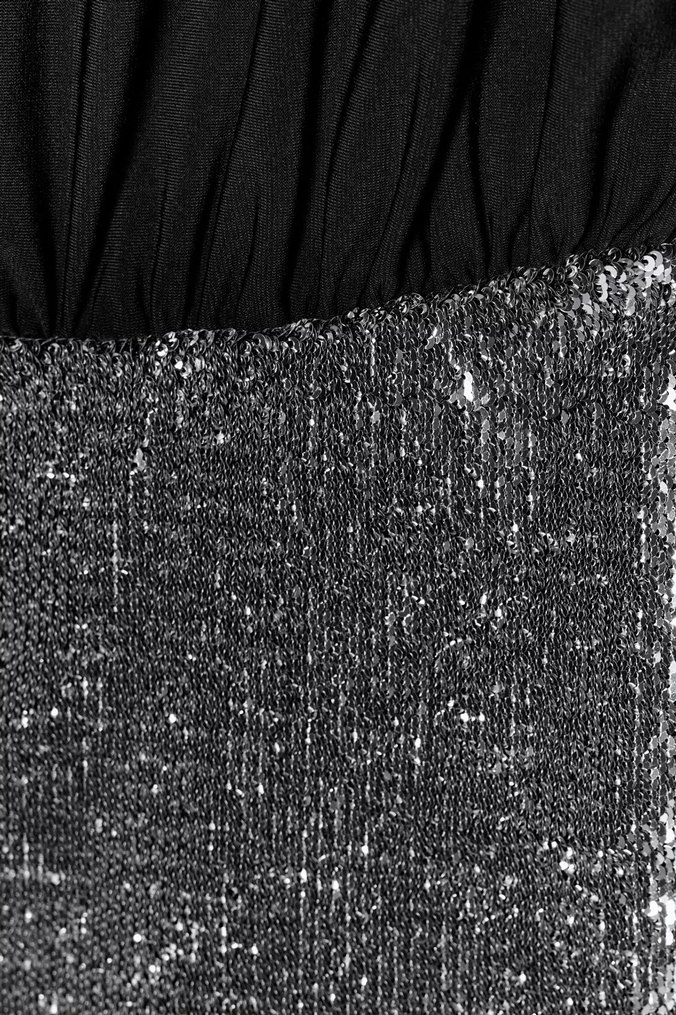 Gümüş Pullu Elbise - Görsel 5