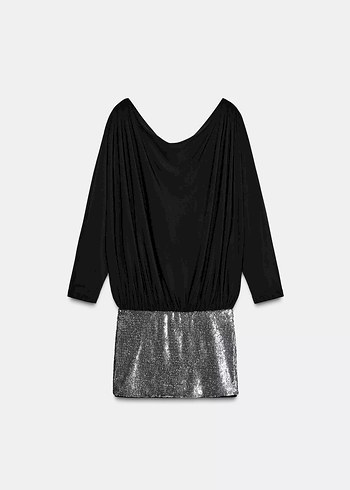 Zara Pullu Elbise - Görsel 2