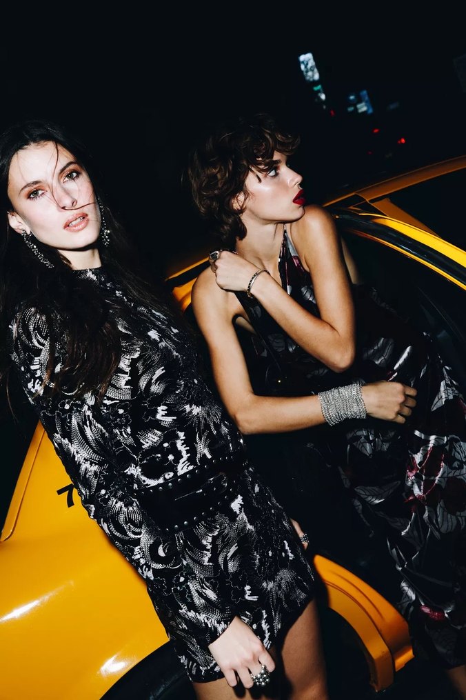 Kadın Gri Uzun Kollu Payetli Elbise - Görsel 4