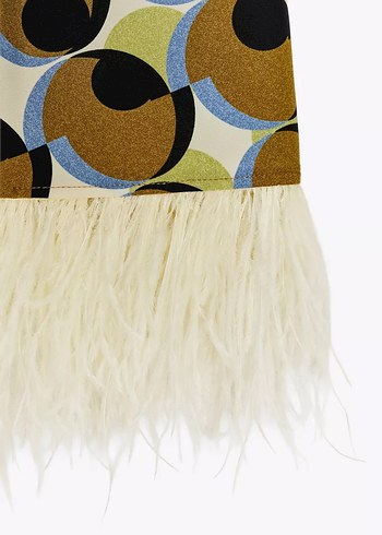 Kürk Detaylı Mini Elbise - Görsel 3