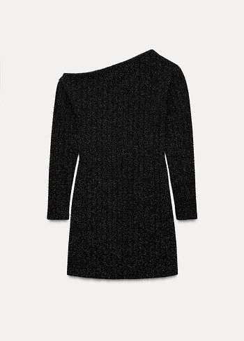 Zara Siyah Renkli Elbise - Görsel 3