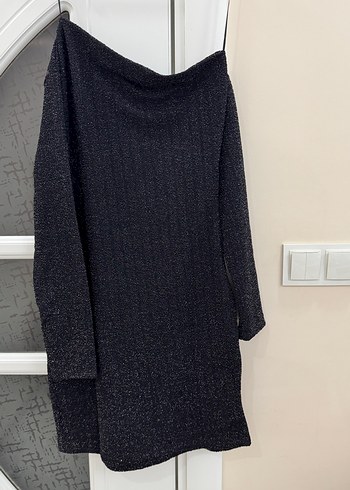 Zara Siyah Renkli Elbise - Görsel 6