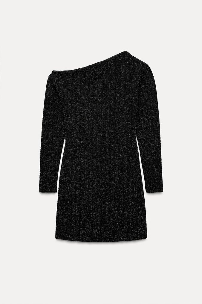 Zara Siyah Renkli Elbise - Görsel 3