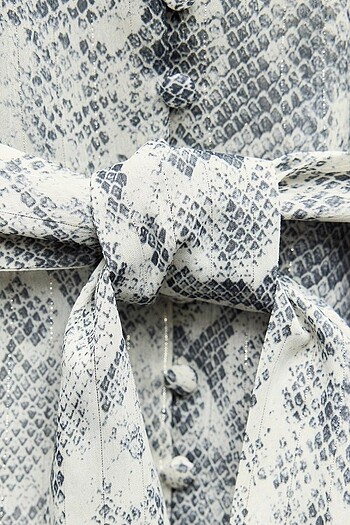 Zara desenli elbise - Görsel 6