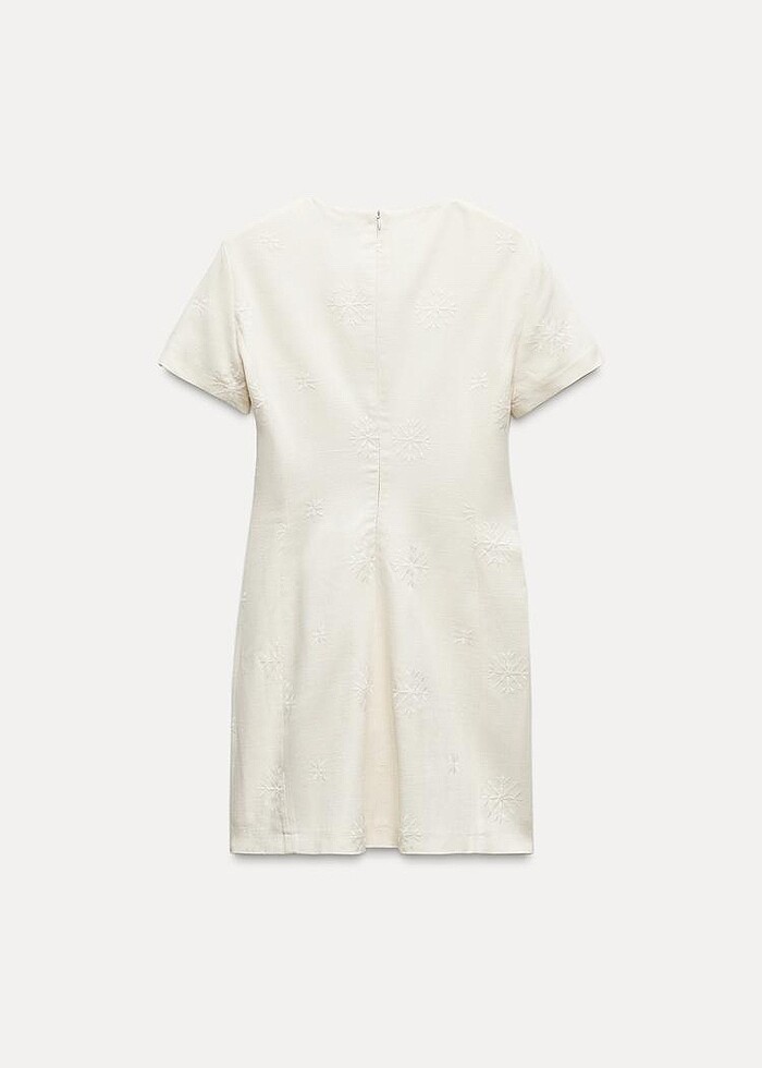 Zara İşlemeli Elbise - Görsel 2