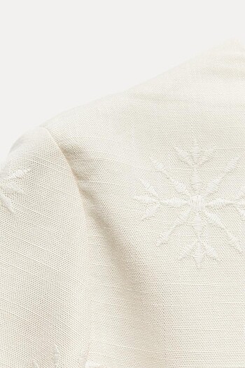 Zara İşlemeli Elbise - Görsel 7